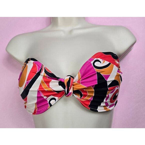 Shade & Shore Multi Color Bandeau 36D - Picture 1 of 3